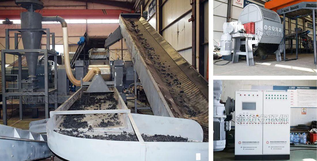 東南亞廢舊輪胎處理系統展示